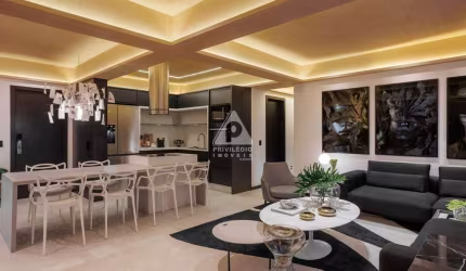 3 quartos completamente reformado por arquiteto e mobiliado!