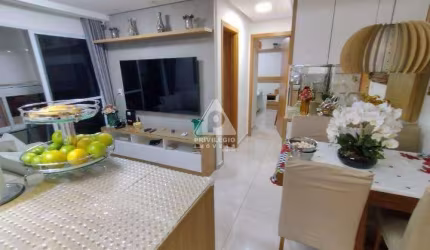 Excelente apartamento 2 quartos, varanda, 46m², 1 vaga - Encantado