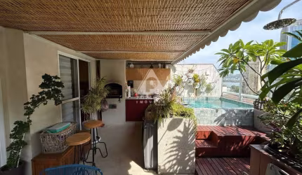 Cobertura à venda, 3 quartos, 2 suítes, 1 vaga, Humaitá - RIO DE JANEIRO/RJ