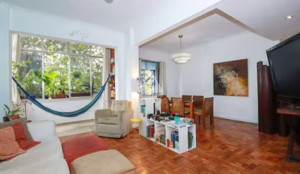 Botafogo! Sala, 3 quartos, vaga, 98m²