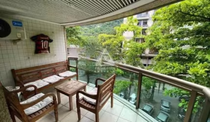 Flat à venda, 1 quarto, 1 vaga, Lagoa - RIO DE JANEIRO/RJ