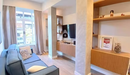 Ipanema! Apartamento, sala, 2 quartos, 1 suite com closet, vaga, 75m²
