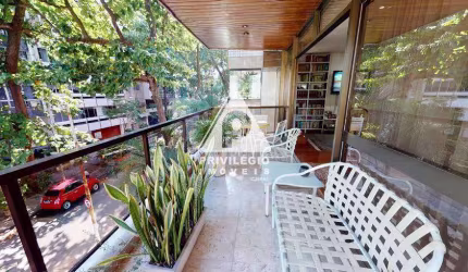 Apartamento 4 quartos, suítes, varandas, 200 mts, 1 vaga de garagem, em Ipanema.