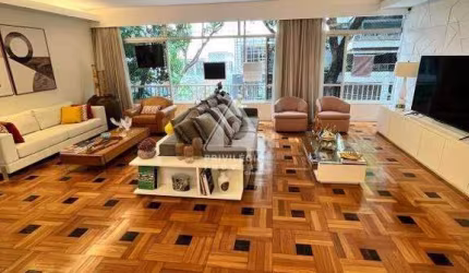 203m², 3 quartos, 2 suítes, 1 vaga, quadrilátero de Ipanema