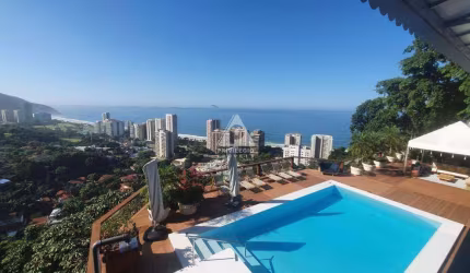 Casa à venda com vista panorâmica em São Conrado, RJ