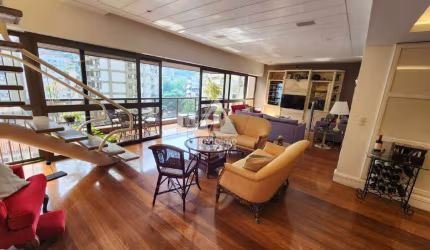 Magnífico Apartamento com vista Cristo Redentor na Lagoa.