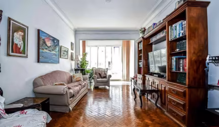 Apartamento de 3 quartos (1 suíte), dependência completa, 156m², vaga de garagem - Copacabana