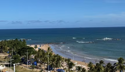 Apartamento 2/4 sendo 1 suíte,nascente,  vista mar Ilha de Creta Piatã