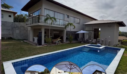 Casa a venda em Praia do Forte  5 Suítes com dependência  PORTEIRA FECHADA
