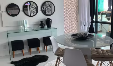 Apartamento a venda 1/4 56 m2 mobiliado e decorado Tribeca Manhattan -  Paralela