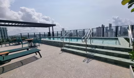 Apartamento 1/4 com 33 m2 Urban Caminho das Árvores