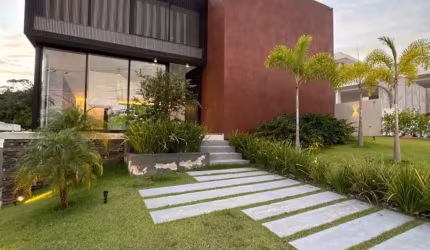 Casa a venda NOVA de Alto Padrão no Alphaville Litoral Norte 1