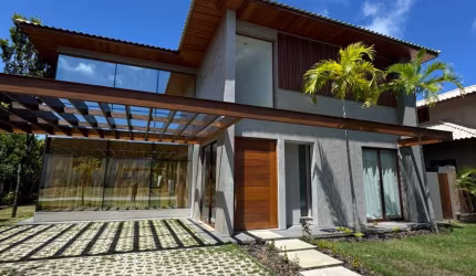 Casa nova 5 suítes 360 m2 Ilha dos Pássaros em Praia do Forte