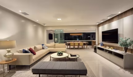 Apartamento 3 suítes com sala ampliada 180 m2 vista mar Greenville Ludco