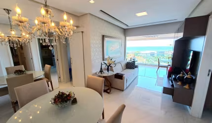 Apartamento a venda 3/4 sendo 1 suíte 89 m2 Vista Mar no Mário Cravo- Pituaçú