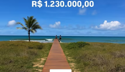 Village a venda 3/4 sendo 2 suítes 81 m2 UNIQUE – Itacimirim | Pé na Areia