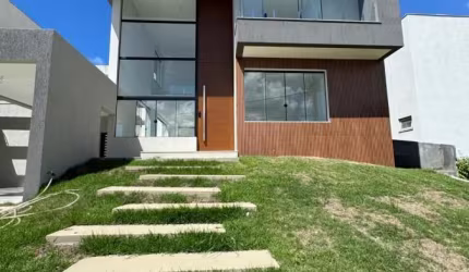 Casa a venda 4 suítes NOVA no Alphaville Litoral Norte 2