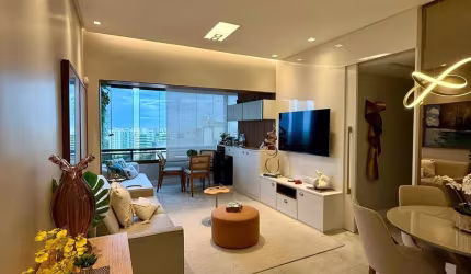 Apartamento à venda no Alphaville Art Ville 78m² 2/4  + gabinete 2 vagas