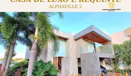 Casa 5 suítes PORTEIRA FECHADA no Alphaville Salvador 2