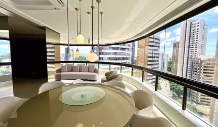 Apartamento  3 suítes de 281 m² no Horto Florestal – Porteira Fechada