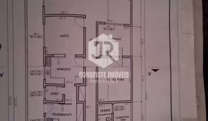 Casa em construção em fase de acabamento