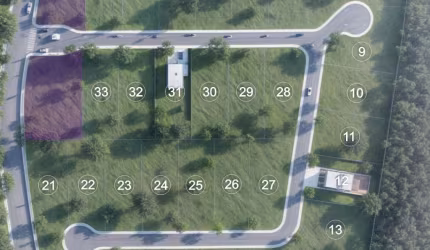 Terrenos de 1000mts para chacara em Araçoiaba