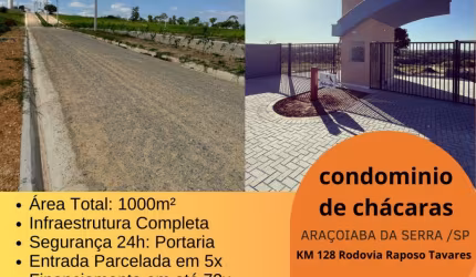 Sua chacrinha no Interior de SP