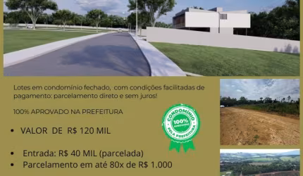 Terrenos para chacaras em Araçoiaba