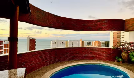 Cobertura Duplex no Meireles, 540m, Piscina Exclusiva