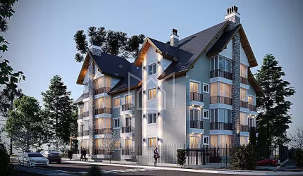 Apartamento com 2 quartos à venda na Rua Reinaldo Baqui, Centro, Gramado, 70 m2 por R$ 929.703