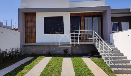 Casa em condomínio fechado com 3 quartos à venda na rua rodrigues, Cadiz, Gravataí, 87 m2 por R$ 580.000