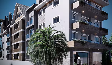 Apartamento com 1 quarto à venda na Rua Batista Luzardo, Centro, Canela, 50 m2 por R$ 546.528