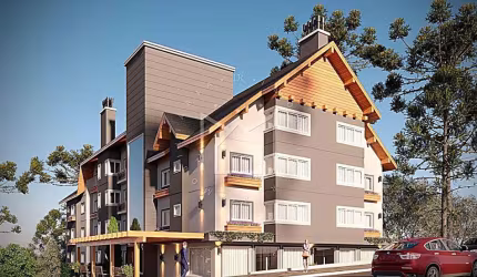 Apartamento com 1 quarto à venda na RUA PORTO ALEGRE, Moura, Gramado, 38 m2 por R$ 492.000