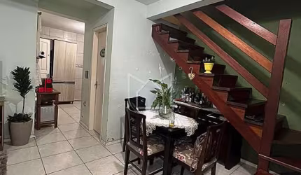 Casa em condomínio fechado com 2 quartos à venda na Rua Dom Feliciano, 205, Santa Cruz, Gravataí, 54 m2 por R$ 233.200