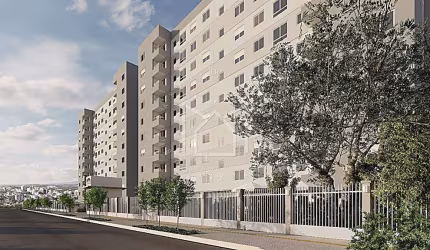 Apartamento com 2 quartos à venda na R. Ferdinando Costa, Passo das Pedras, Gravataí, 56 m2 por R$ 279.708
