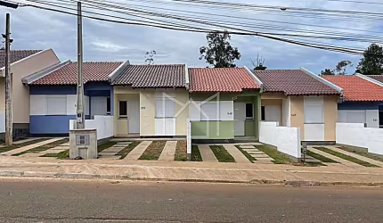 Casa com 2 quartos à venda na Rua Parque Pioneiro, Neópolis, Gravataí, 42 m2 por R$ 215.000