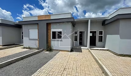 Casa com 2 quartos à venda na Rua Planalto, Dona Mercedes, Gravataí, 48 m2 por R$ 199.900