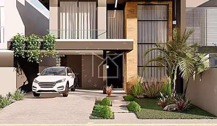 Casa em condomínio fechado com 3 quartos à venda na Rua dos Lisiantos, Vale Ville, Gravataí, 178 m2 por R$ 1.250.000