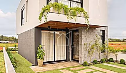 Casa em condomínio fechado com 3 quartos à venda na Rua Otávio Schemes, 2200, Barnabé, Gravataí, 128 m2 por R$ 829.000