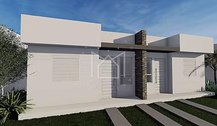 Casa com 2 quartos à venda na Cel. Francisco Borges de Lima, Bom Princípio, Santo Antônio da Patrulha, 43 m2 por R$ 179.000