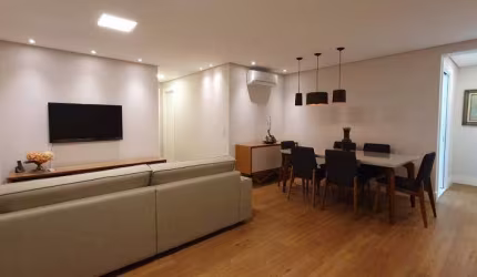 Apartamento pronto de 92 M² com 3 dormitórios, 1 suíte, lavabo e 2 vagas.
