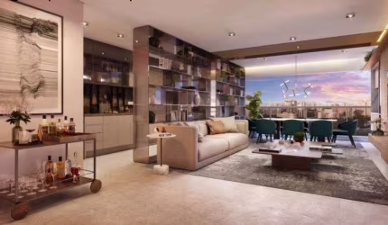Apartamento em Perdizes de 95 metros quadrados com 2 suítes e 2 vagas de garagem