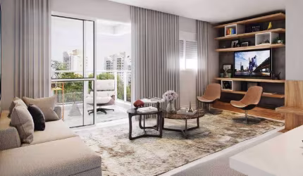 Apartamento pronto na Chácara Santo Antônio de 72 M²