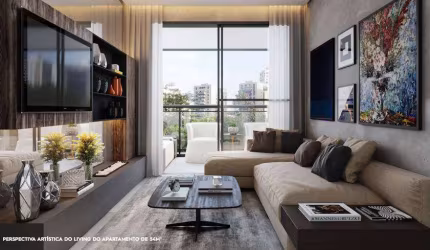 Apartamentos prontos em Moema de 52 M² e 66 M², 2 dormitórios.