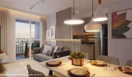 Apartamento pronto no Morumbi de 56 M² com 2 dorm.