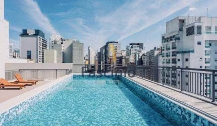 Apartamento com 1 quarto à venda na Rua Dona Antônia de Queirós, 88, Consolação, São Paulo por R$ 540.000