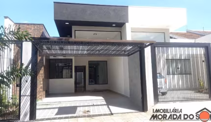 CASA NOVA - ESTILO MODERNO C/104m2 CONSTRUÇÃO