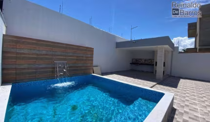 Sobrado maravilhoso com 4 dormitórios e piscina à venda por R$ 1.200.000 - Cibratel I - Itanhaém/SP