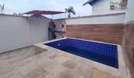 Casa lado praia com piscina para venda em Itanhaém - Santa Julia