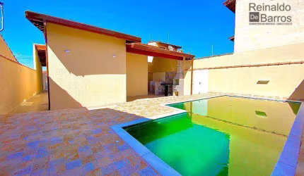 Casa com 3 dormitórios à venda, 120 m² por R$ 670.000,00 - Balneário Gaivota - Itanhaém/SP